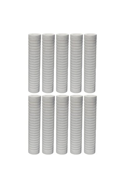 Raco عبوة من 10 خراطيش بديلة لفلتر المياه مقاس 10 بوصات (PP)