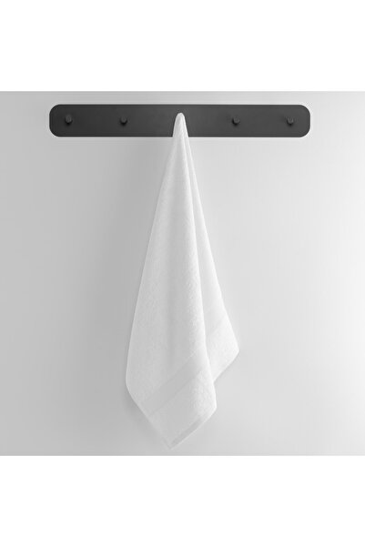 Deco King Set of 6 cotton bath towels, Bamby, 425 g/m2, 2x70x140 cm, 4x50x100 cm, white