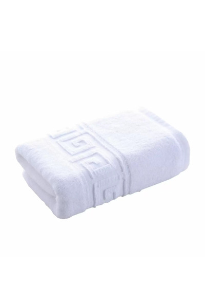 RALEX PUCIOASA White Towel 70x140 cm (Greek Border)