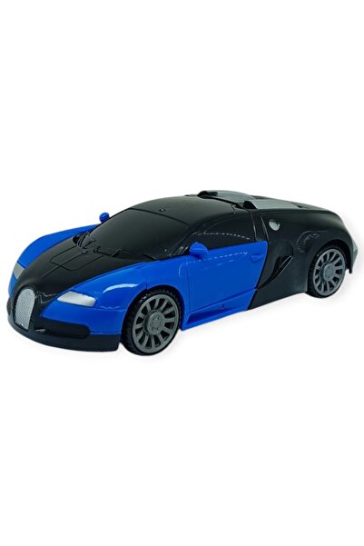 LTG Nova Robota Dönüşen Araba - Pilli Yerde Gezen Spor Araba