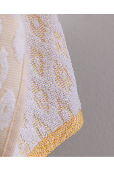 Madame Coco Bovine 2-Pack 100% Cotton Hand Towels - Yellow - 30X45 cm