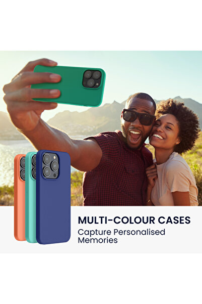 KWmobile Case for Apple iPhone 14 Pro Max, Silicone, Green, 59074.142