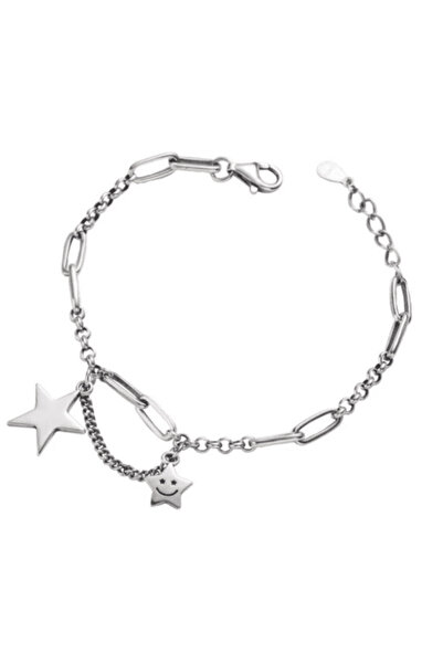 CRM Casual Bracelet, CRM, HappyStar, 19 cm, silver
