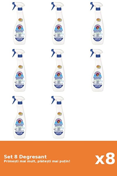 Chanteclair Set 8 Bicarbonate Degreaser, 600 ml