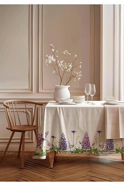 Markaev Lilac Dream Cotton Tablecloth Msaort0031