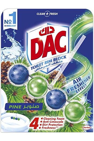DAK منظف ومعطر المرحاض برائحة الصنوبر، 50 جم