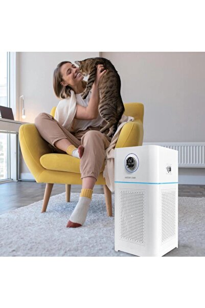 Green Lion Intelligent Air Purifier Pro with UV Disinfection, HEPA Filter & OLED Display