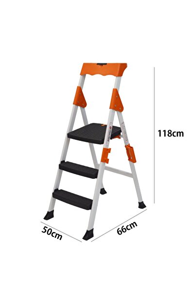 Türkiye Portable Foldable Metal 2-Step Ladder