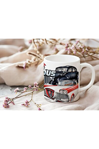 Beramussa Classic Cars Fast and Furious Design Mug Cup - Special Gift for Ret...
