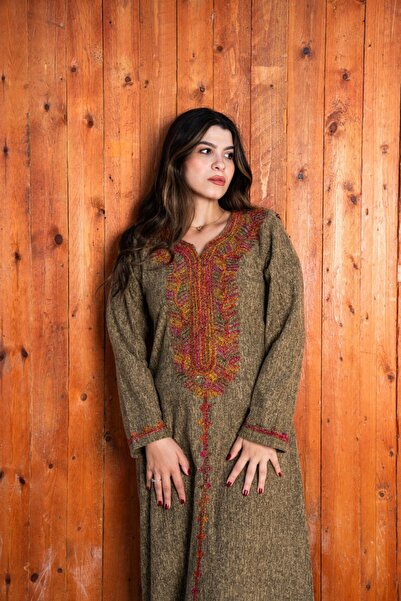 AFandina Elegant winter jalabiya - 023