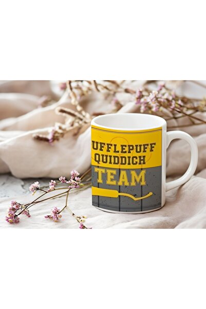 Beramussa كوب بتصميم هاري بوتر هافلباف - كوب خاص لمحبي عالم السحر