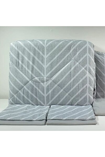 Reiashn Hawaii 8-piece summer double gray bedspread