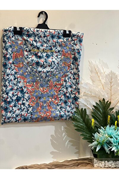 REHAM High-quality Emirati-style embroidered fabric in five colors