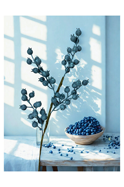 Home Yapay Soft Yaban Mersini 1 adet (4 dallı) 50 cm