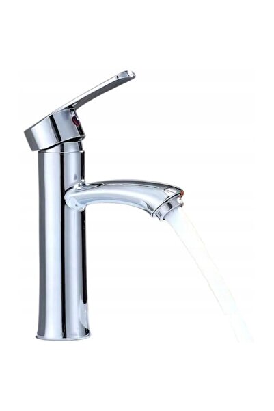 Focus Sanitar Vertical Basin Mixer, Chrome, Mounting Kit Included