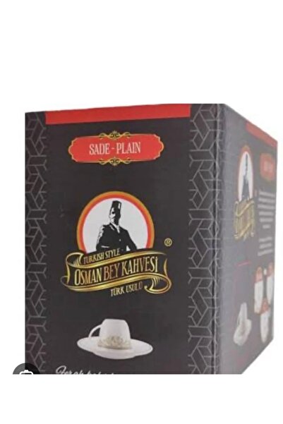 OSMAN BEY KAHVESİ Osman Bey Türk Kahvesi (Şekersiz) Sade 24 Ad
