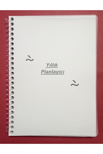 DEFTERSAN Tarihsiz Ajanda Plastik Sert Esnek Kapak 1 yıllık