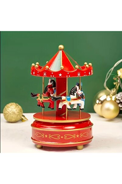 Butikhly Yeni Yıl Hediyelık Dekoratif Atlı Karınca Ahşaptır