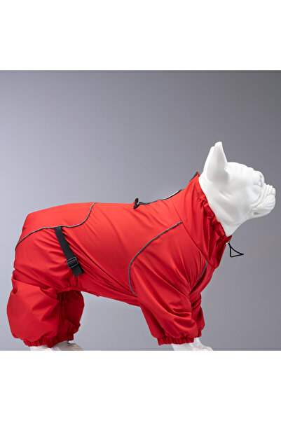 Linda معطف واق من المطر للكلاب من ليندو دوجز كواترو نوفا TR-أحمر-مقاس 5