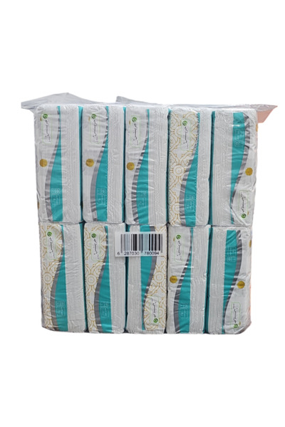 F05 Greens Facial Tissues | 10 Packs | 2 Layers | 250x10