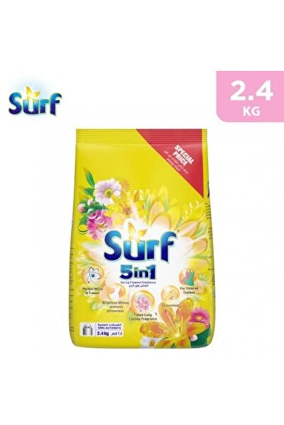 surf مسحوق غسيل ملابس أوتوماتيكي ٥ في ١ – ٢٫٤ كجم – برائحة الزهور