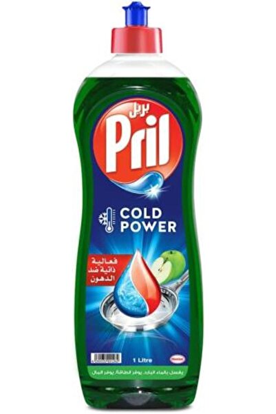 Pril Multi-Power Dishwashing Liquid, Apple Scent - 1 L