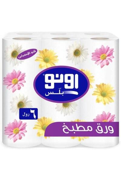 UNO plus Kitchen Wipes 28cm x 21cm, 6 rolls