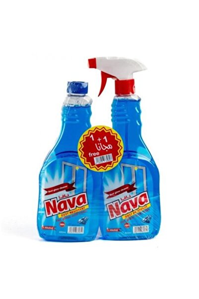 Nava Dust-Resistant Glass Cleaner 2 × 650 ml