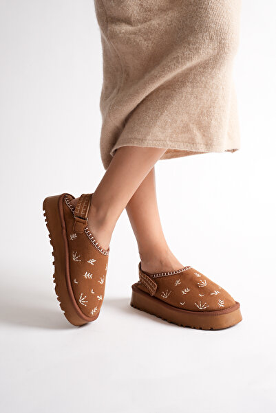 İncimoda أحذية وبوتات سابو زارا المطرزة بالفرو