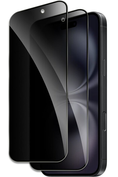 CaseHub واقي شاشة متوافق مع آيفون 17 بتغطية كاملة خماسية الأبعاد وغير مرئي من...