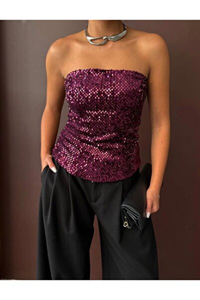 DARK WOMAN PAYET BLUZ YILBAŞINA ÖZEL