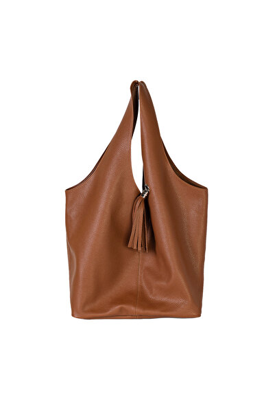 LAURA OLARU SACK bag Camel