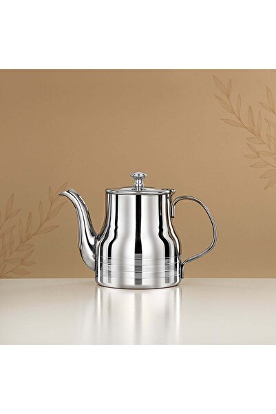 Almarjan Teapot Stainless Steel 0.9 L – Elegance