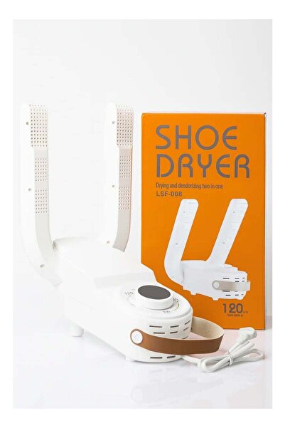Generic Electric Shoe Dryer & Deodorizer - Foldable Hot Air Shoe Warmer with Adjustable Rack