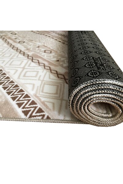 OEM Rustic Anti-Slip Crossbar, Beige Shades, Polypropylene, Width 80 cm