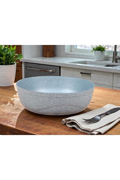 AR Turkish granite cookware set, 17 pieces, gray color, 14004