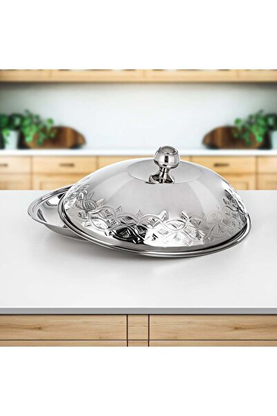 Almarjan Koozy Tray 65 cm Silver
