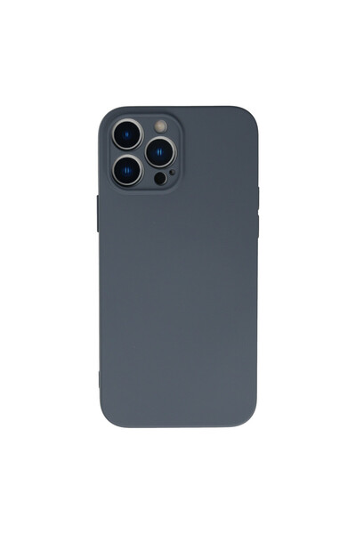 NewFace Iphone 13 pro case nano inner velvet silicone - grey