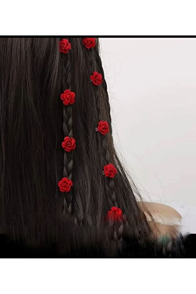 EMKSHOP 10 bucăți cuburi de păr, inele de păr, mărgele de decorare pentru păr