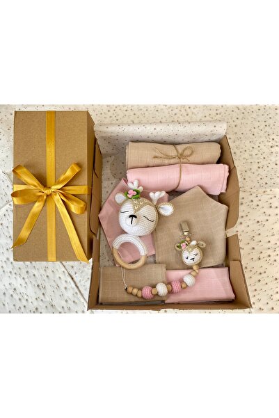Hubb Yenidoğan bebek hediyelik set Amugurumi örgü set