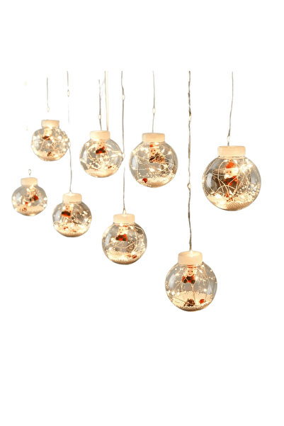 OferteTop Instalație De 3 Metri Cu 10 Globuri Și Figurine Decorative