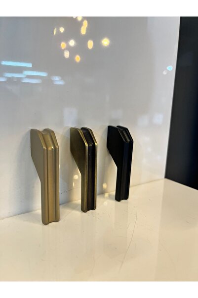 Taşkın Aksesuar Petra Metal Handle 16mm Antique Yellow Cabinet Door Tv Unit Modern Drawer Furniture Nightstand Console