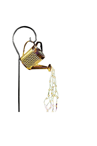 OferteTop Lampa Solară Decorativă în Formă de Stropitoare cu 40 LED-uri