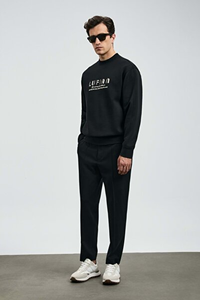 Lufian 112030178 Oracle Men's Sweatshirt Black