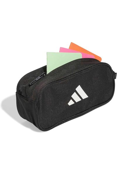 adidas Unisex Kids Pencil Case, Black, Pack of 2