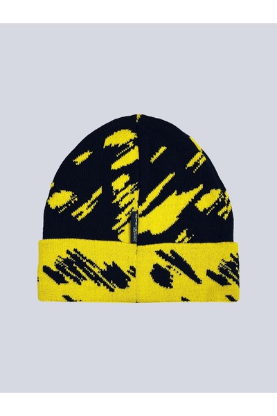 Fenerbahçe S.K. 25/26 Brush Unisex Beanie Dark Blue