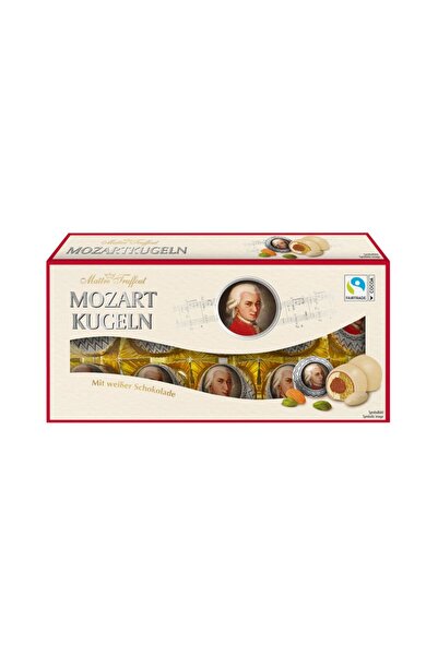 MAITRE TRUFFOUT Bile Mozart ciocolata alba 200g