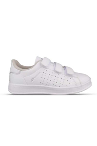 M.P. Mp 251-2625 White Unisex Velcro Sports Shoes