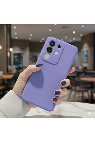 Hatreds Vivo Y29 4G Kılıf Kamera Koruma Çıkıntılı İçi Kadife Soft Renkli Lans...