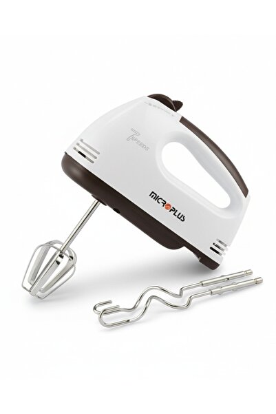 Micro Plus خلاط يدوي كهربائي بخيارات سرعة متعددة – مثالي للخبز وتحضير المخبوزات